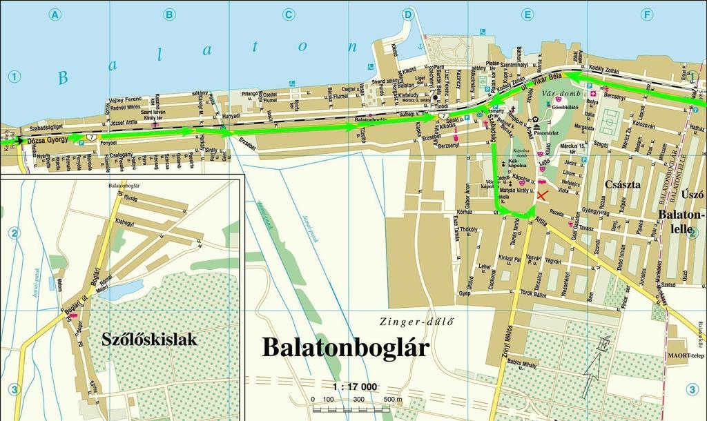 Lala Apartmanok Balatonboglár Buitenkant foto